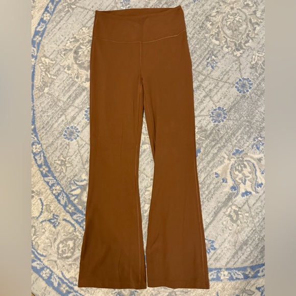 Lululemon Groove Super-High-Rise Flared Pant *Nulu Roasted Brown - Picture 6 of 14